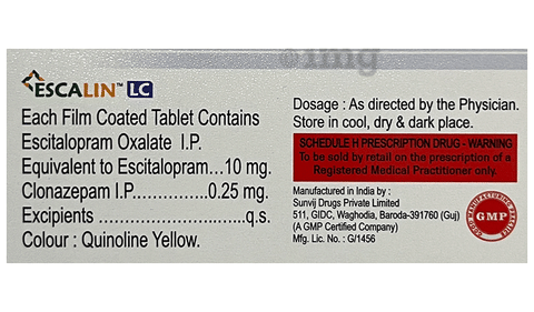 Escalin LC Tablet image