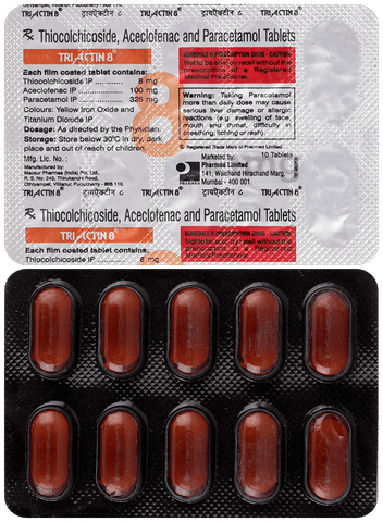 Triactin 8 Tablet image Triactin 8 Tablet image