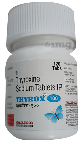 थायरोक्स 100 टैबलेट image