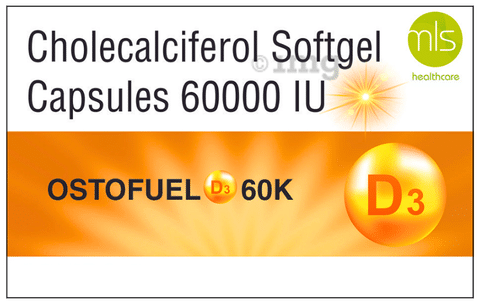 Ostofuel D3 60K Softgel Capsule