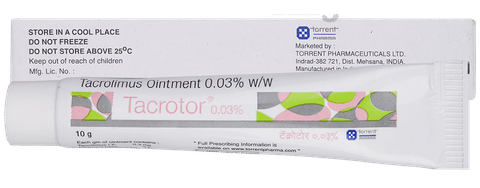 Tacrotor 0.03% Ointment image