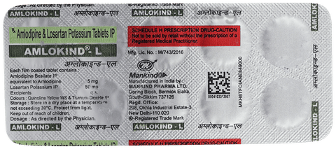 Amlokind-L Tablet image