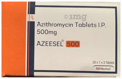 Azeesel 500 Tablet image