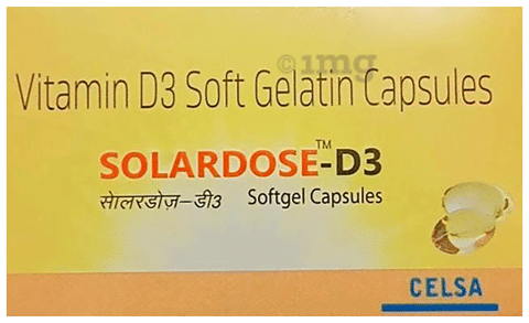 Solardose-D3 Softgel Capsule image Solardose-D3 Softgel Capsule image