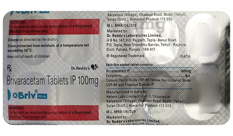 Briv + 100 Tablet image