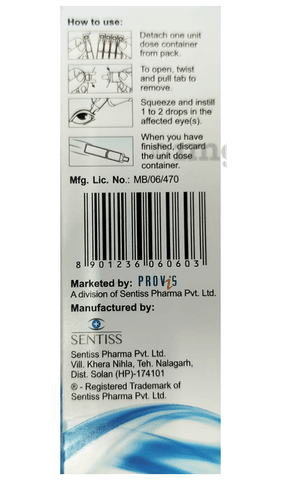 Ontears Unit dose Eye Drop (0.4ml Each) image Ontears Unit dose Eye Drop (0.4ml Each) image