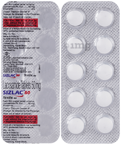 Sizlac 50mg Tablet image
