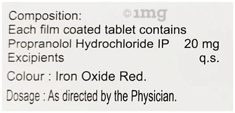 Prozix 20 Tablet image