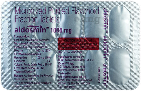 Aldosmin 1000mg Tablet image Aldosmin 1000mg Tablet image