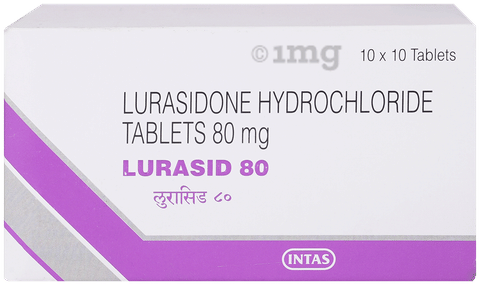 Lurasid 80mg Tablet image Lurasid 80mg Tablet image