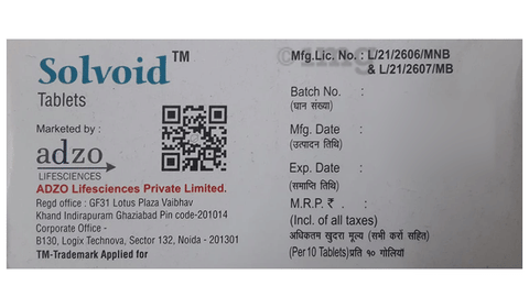 Solvoid Tablet image