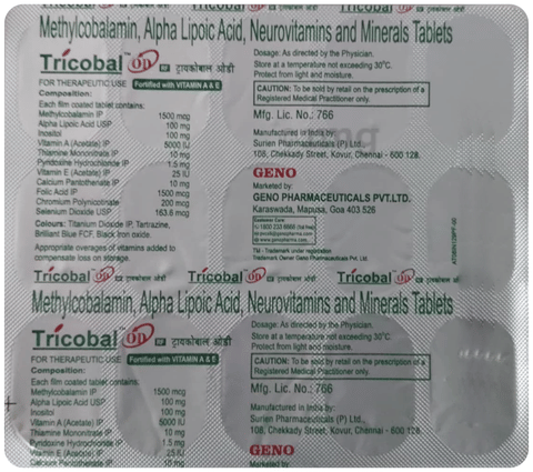 Tricobal OD RF Tablet image