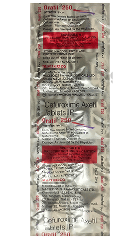 Oratil 250mg Tablet image
