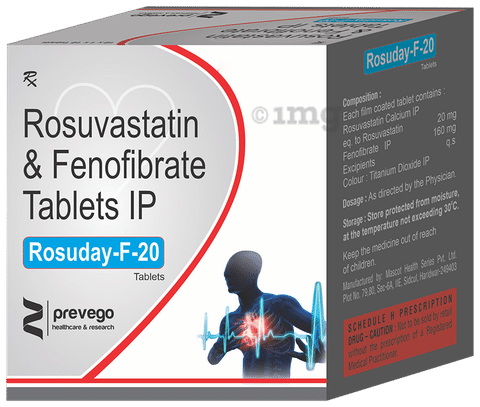 Rosuday-F 20 Tablet