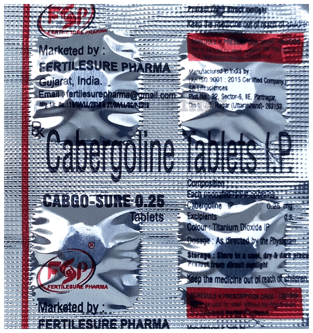 Cabgo-Sure 0.25 Tablet image