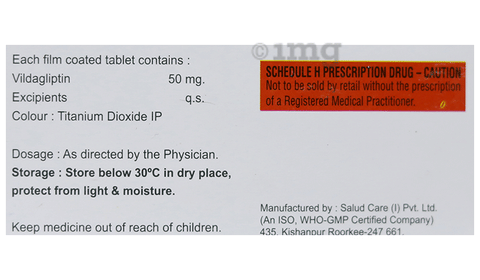 Vildanix 50 Tablet image