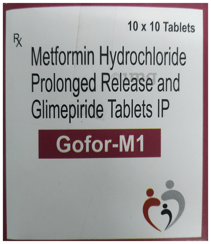 Gofor M 1mg/500mg Tablet PR