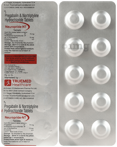 Neuropride NT 75mg/10mg Tablet