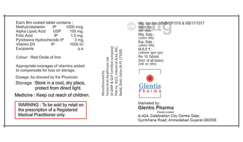 Nervitrac D3 Tablet image Nervitrac D3 Tablet image