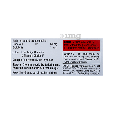 Coxber 60 Tablet image