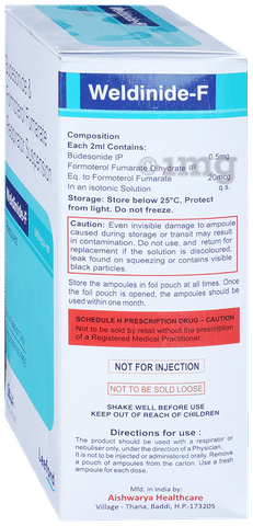 Weldinide F Respules (2ml Each)