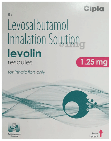 Levolin 1.25mg Respules image Levolin 1.25mg Respules image