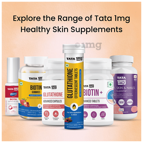 1mg glutathione Tata 1mg Glutathione Effervescent Tablet with Vitamin C, E & Hyaluronic  Acid Berry: Buy bottle of 15.0 Effervescent Tablet at best price in India