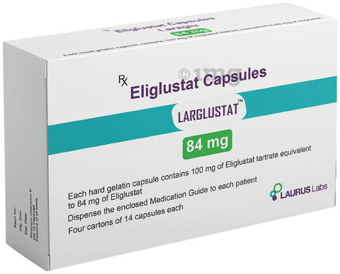 Larglustat 84mg Capsule image