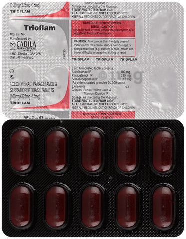 Trioflam Tablet image