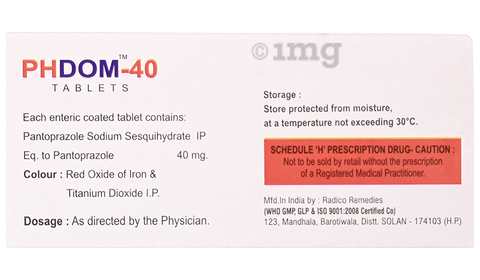 Phdom 40 Tablet image Phdom 40 Tablet image