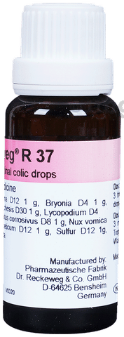 Dr. Reckeweg R37 Intestinal Colic Drop Buy bottle of 22.0 ml Drop