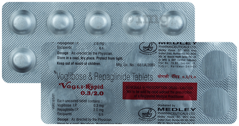 Vogli-Rapid 0.3/2.0 Tablet image Vogli-Rapid 0.3/2.0 Tablet image
