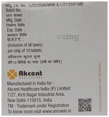 Enrowin 500mg Tablet image Enrowin 500mg Tablet image