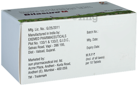 Bilasure M 20mg/10mg Tablet image Bilasure M 20mg/10mg Tablet image