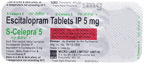 S-Celepra 5 Tablet image S-Celepra 5 Tablet image