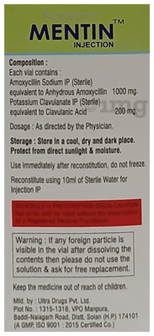 Mentin Injection