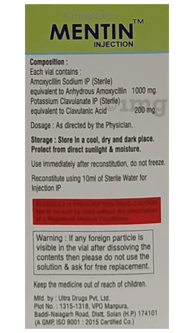 Mentin Injection image