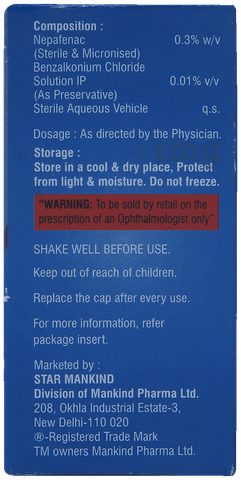 Nepastar OD Eye Drop image