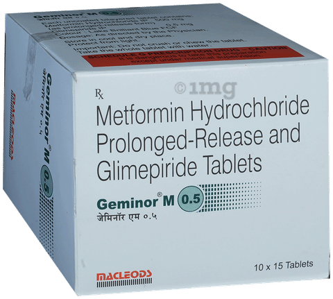 Geminor M 0.5 Tablet PR image Geminor M 0.5 Tablet PR image