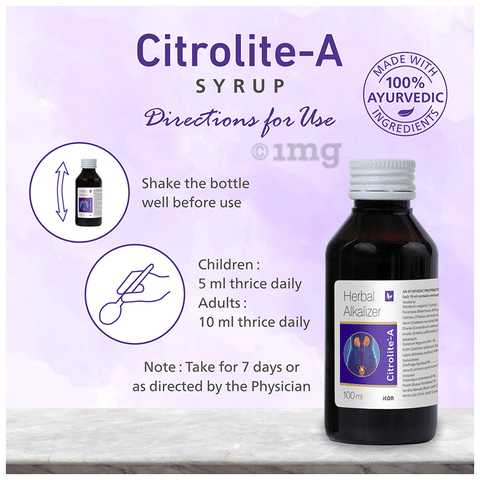 Citrolite-A Herbal Alkalizer (100ml Each) image Citrolite-A Herbal Alkalizer (100ml Each) image