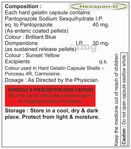 Hexapan-D Capsule PR image