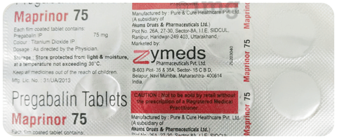 Maprinor 75 Tablet image