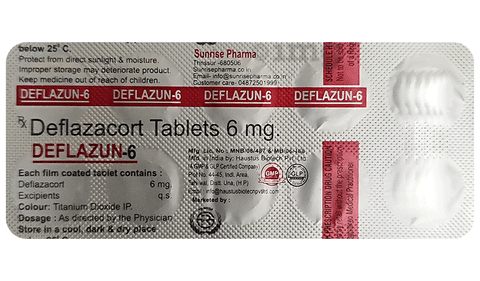 Deflazun 6 Tablet image