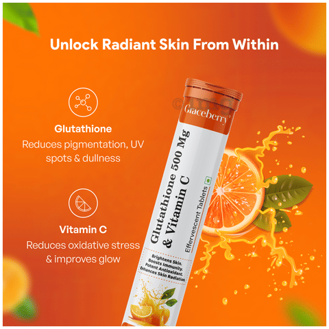 glutathione with vitamin c effervescent tablets Buy Nutrabud Graceberry Glutathione 500 mg &