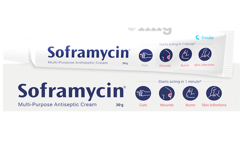 Soframycin Multi-Purpose Antiseptic Cream for Cuts, Wounds, Burns & Skin Infections image