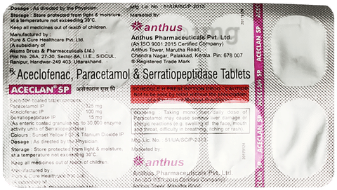 Aceclan SP Tablet image