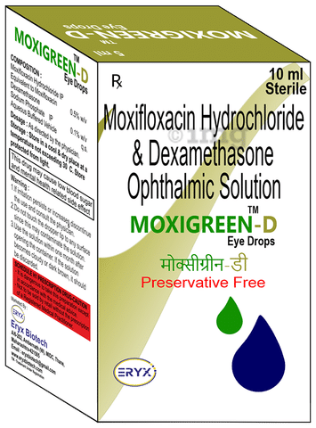 Moxigreen-D Eye Drop (Preservative Free)