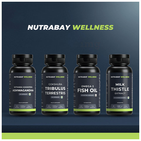 Nutrabay Wellness Tribulus Terrestris Capsule image