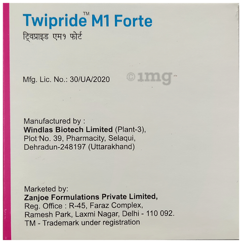 Twipride M 1 Forte Tablet PR