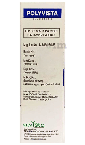 Polyvista 750000units Injection image